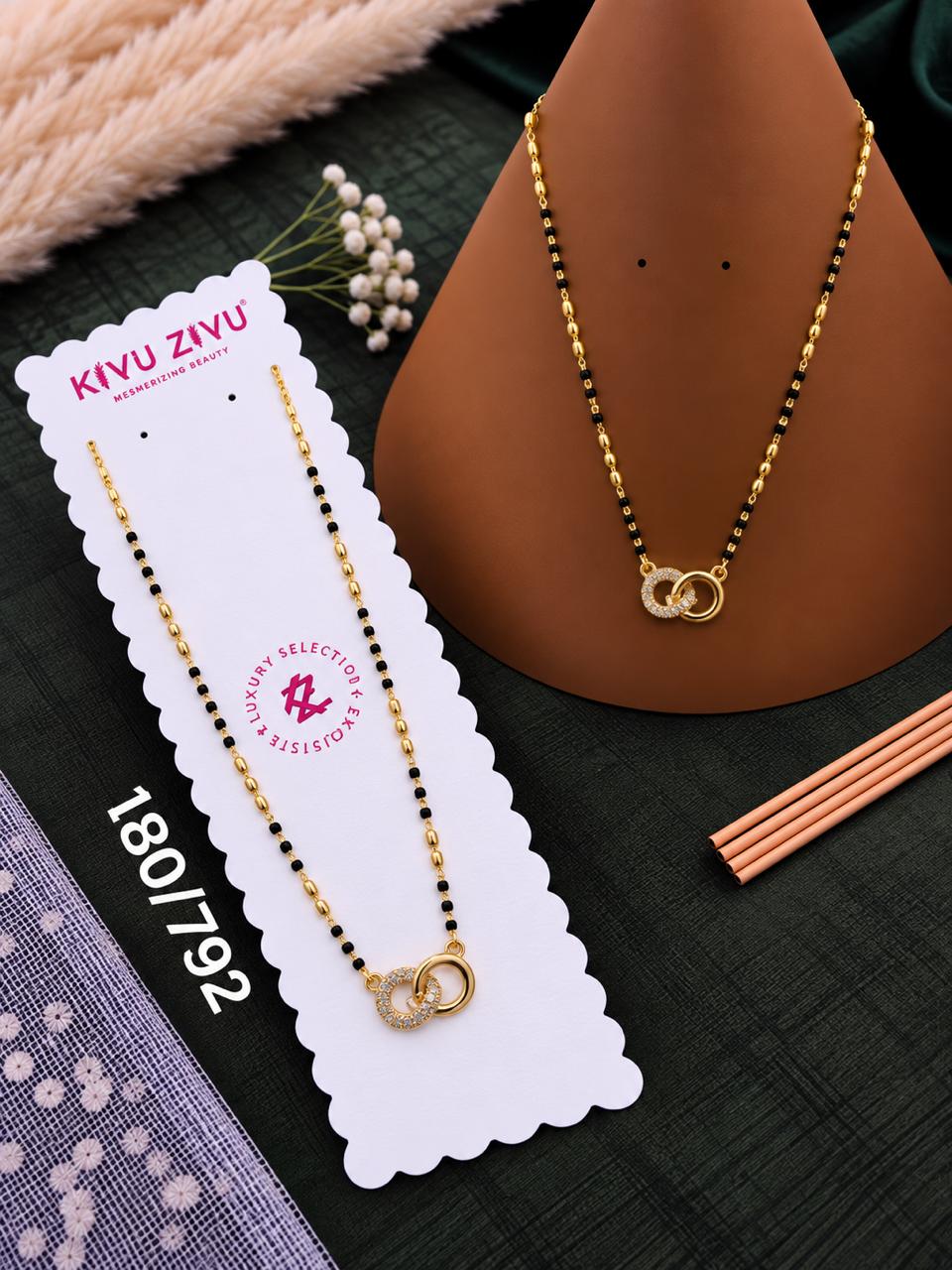 Infinity Crystal Mangalsutra