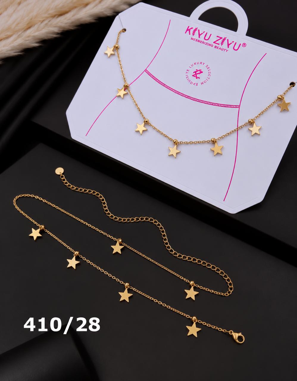 Golden Star Charm Waist Chain