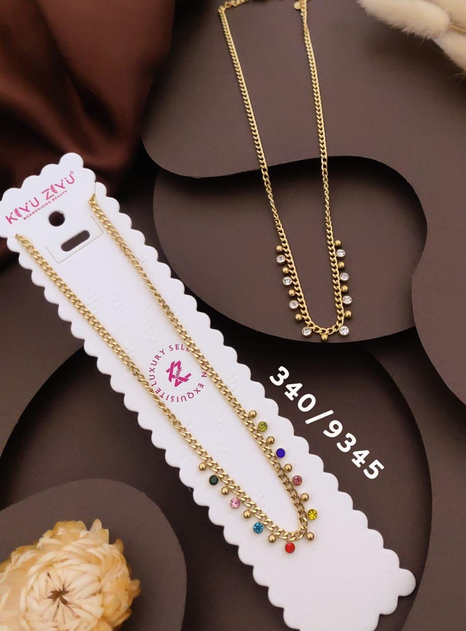 Elegant Multicolor Charm Beaded Necklace
