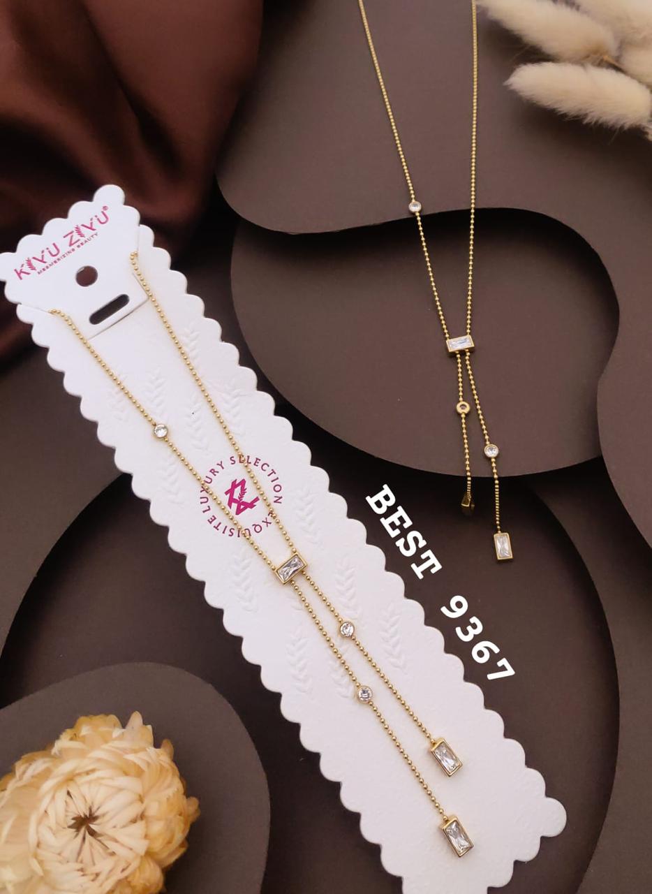 Elegant Crystal Drop Layered Necklace