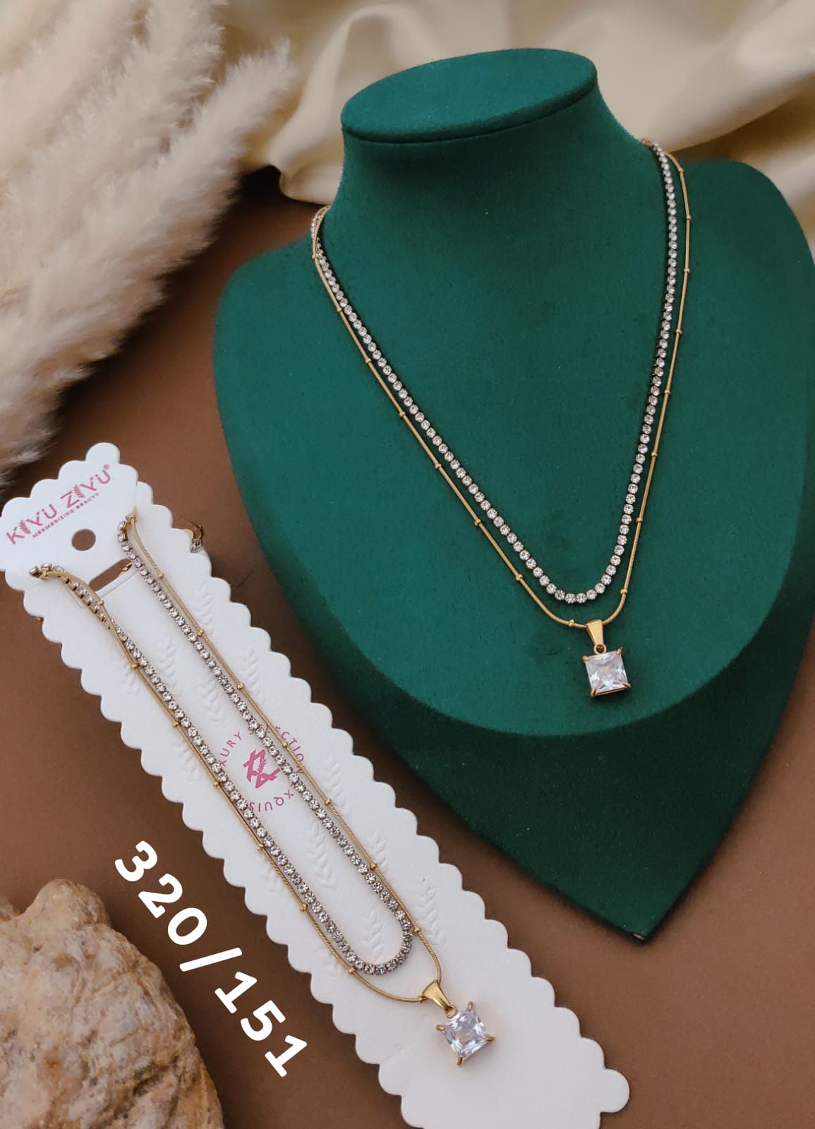 Radiant Spark Layer Necklace