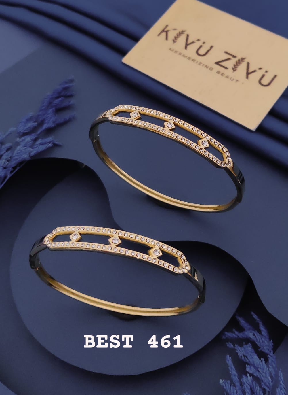 Crystal Infinity Layered Gold Bracelet