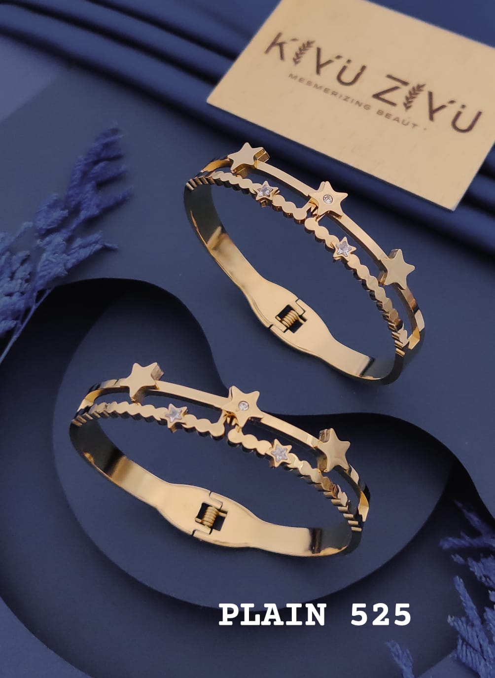 Celestial Star Charm Gold Bracelet