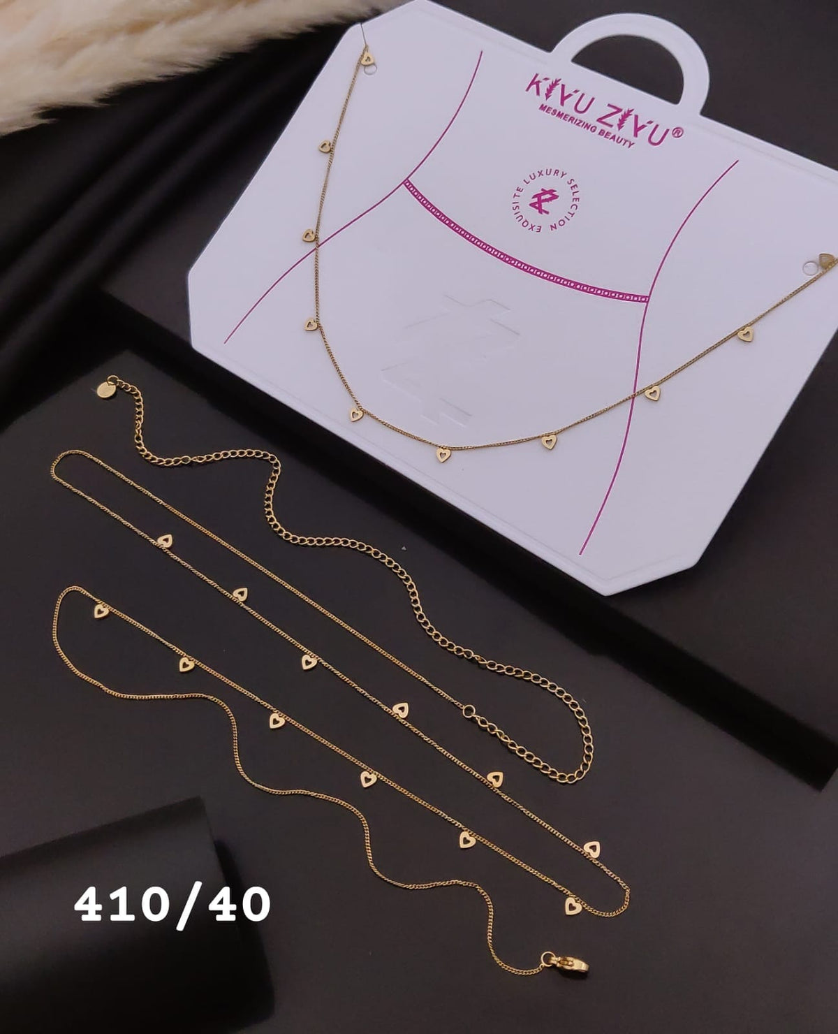 Golden Heart Charm Waist Chain