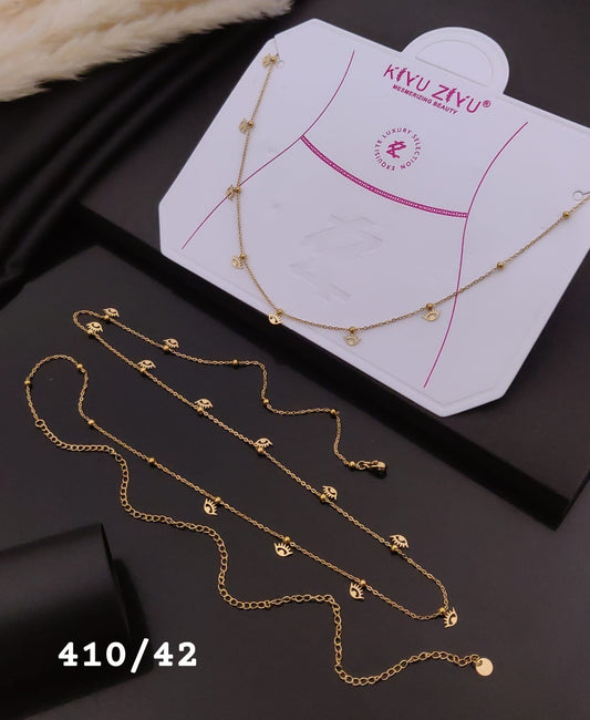 Golden Evil Eye Charm Waist Chain
